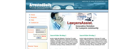 Data Graber and Export to Lawyers - Arresteddaily