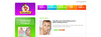 SuperMama Babies Online Shop - Volusion