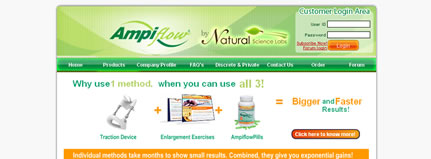 Ecommerce based website - Ampiflow