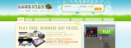 Online Games  website - Gamewinz