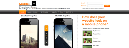 Mobile Design Pro - Mobile website builder
